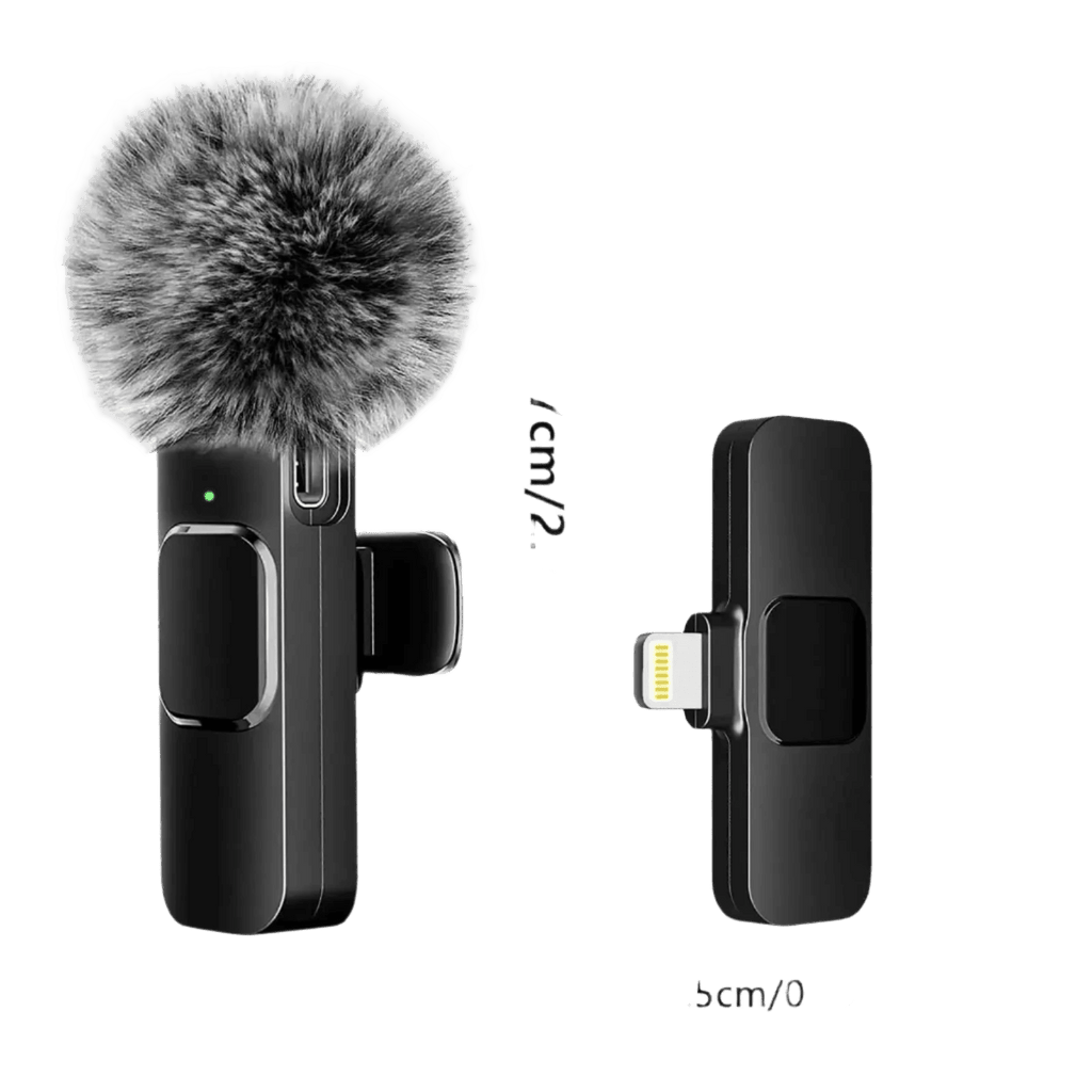 Wireless Lavalier Microphone Audio Video Recording Mini Mic - TKINGS