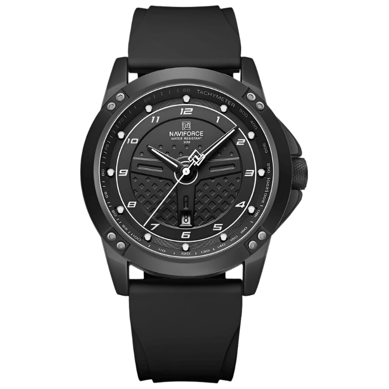 NAVIFORCE Watch Silicone Band Military Sports Waterproof Quartz - TKINGS