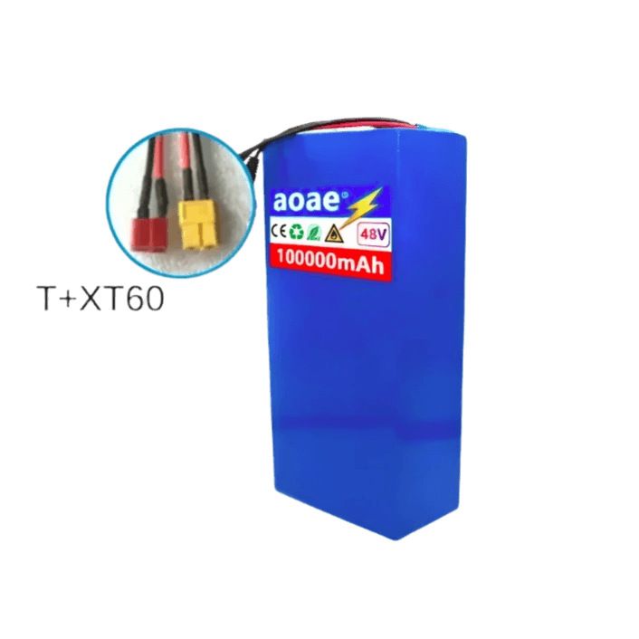 Original 48V 100Ah 13s6p Lithium Battery Pack 48v 100000mAh 2000W - TKINGS