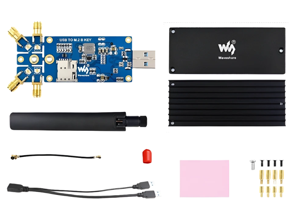 Raspberry Pi USB3.1 to M.2 Key B Port 5G DONGLE Expansion - TKINGS