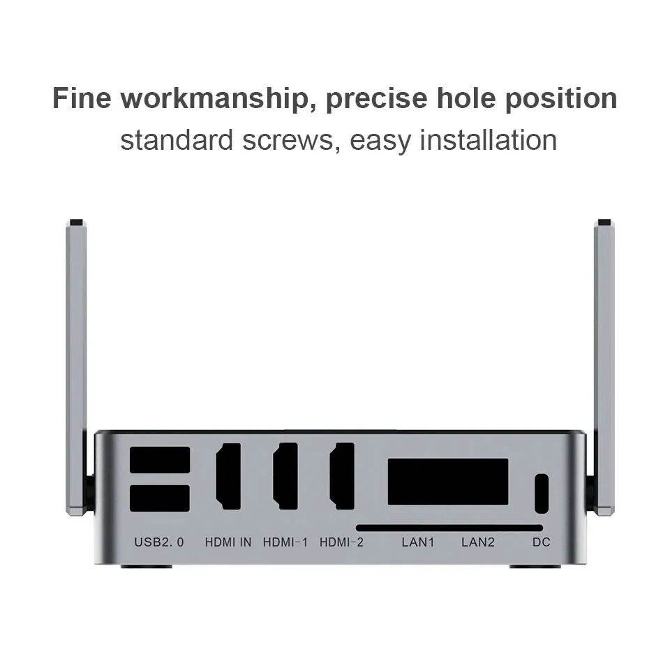 Orange Pi 5 Plus Aluminum Case Metal Shell Passive Cooling - TKINGS