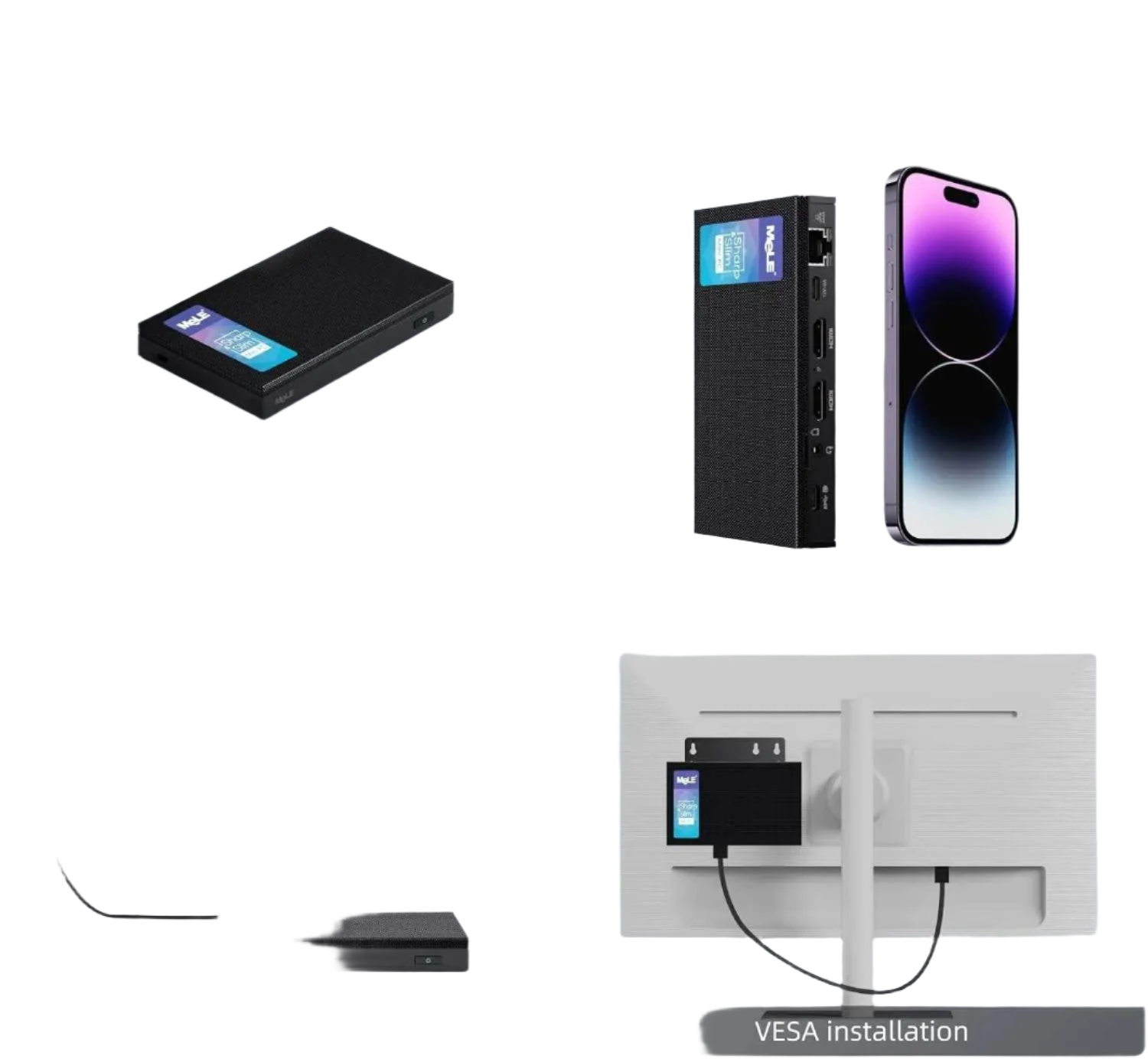 PC 16GB 512GB HDMI USB-C DisplayPort 1.4 WiFi5 BT5.1 Quieter 4C - TKINGS