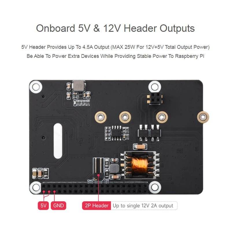 Raspberry Pi 5 PCIe To M.2 With PoE HAT (B) - TKINGS