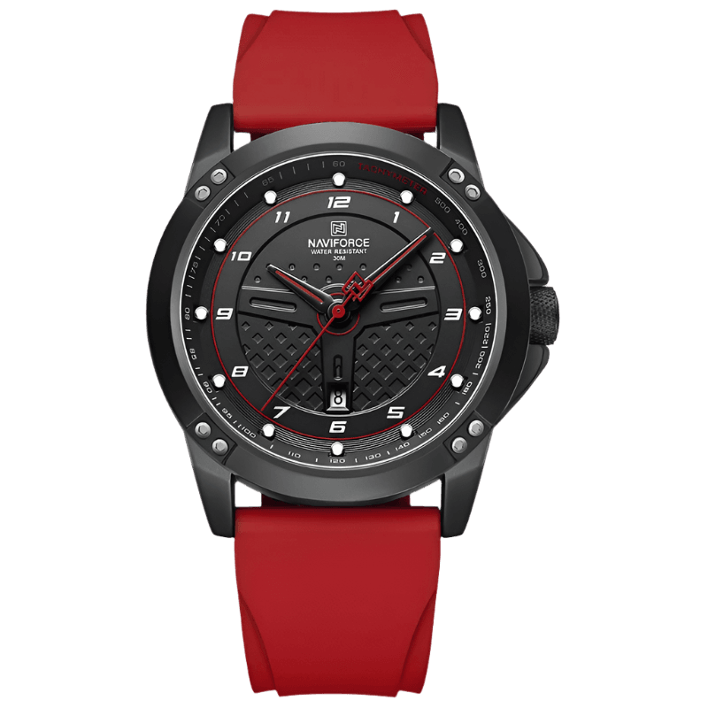 NAVIFORCE Watch Silicone Band Military Sports Waterproof Quartz - TKINGS