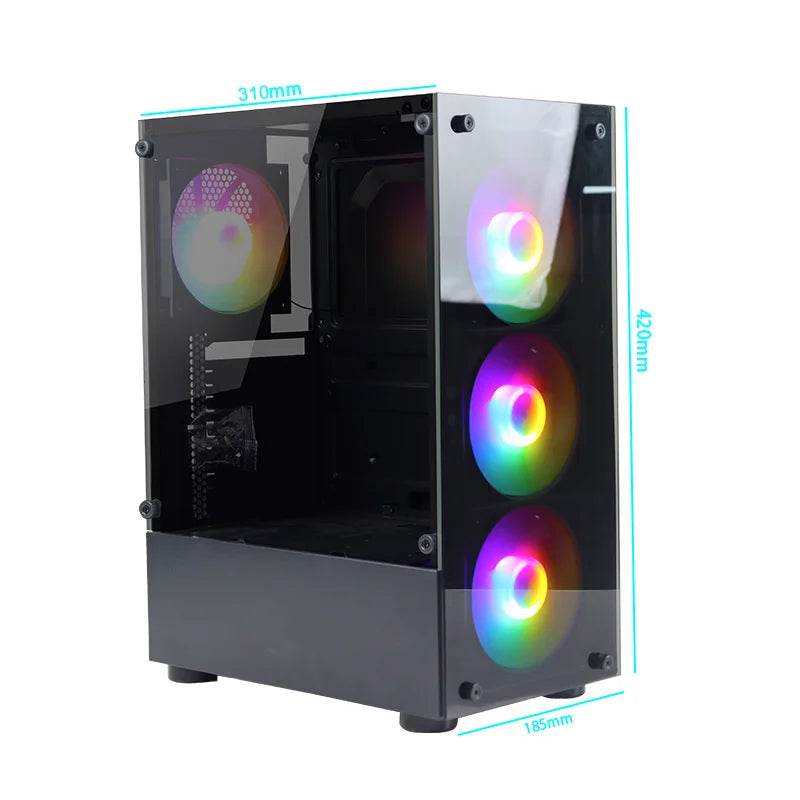 Computer Case Tower Pc Casing For Micro Atx - TKINGS