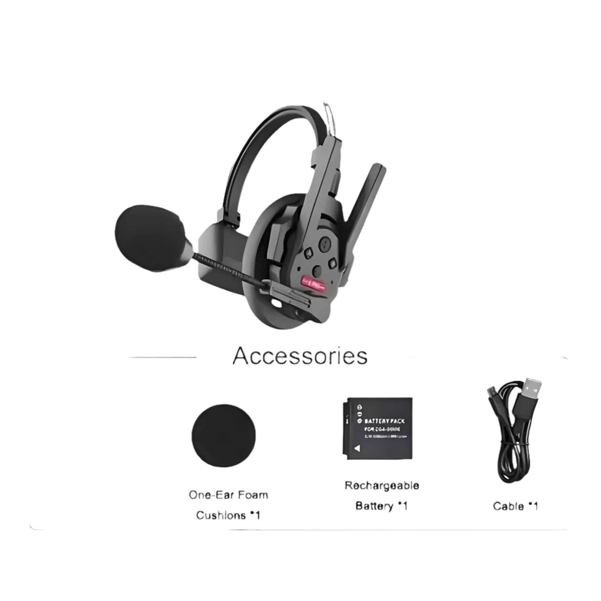 Synco Xtalk Pro X2 X5 Remote Headset Wireless Intercom System 2.4G - TKINGS