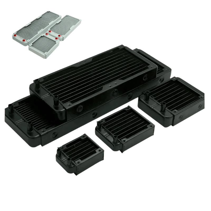 PC Water Cooling Radiator Aluminum For CPU GPU RAM - TKINGS