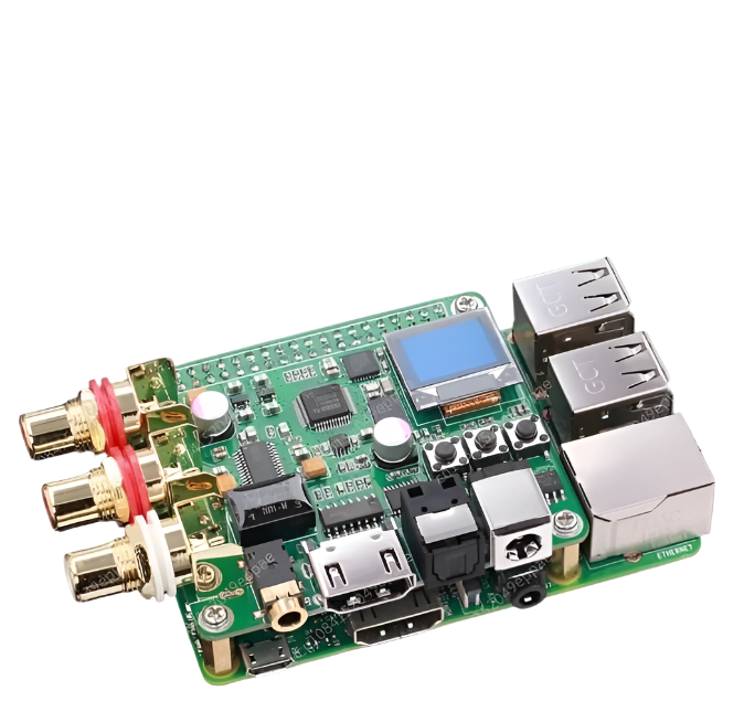 Raspberry PI Digital Audio Decoding Board HIFI DAC Coaxial Fiber I2S 3B 4B - TKINGS