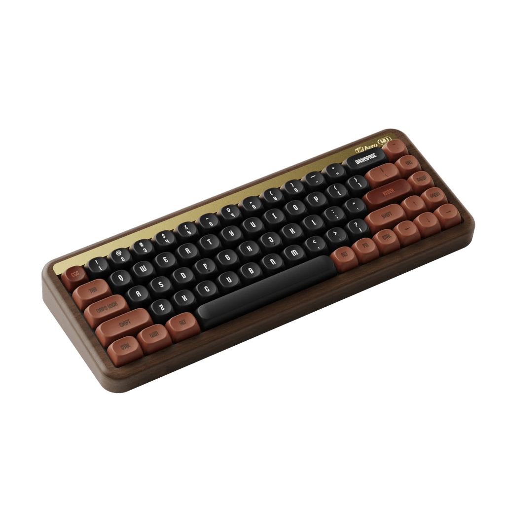 Akko Autumn Wooden Mechanical Keyboard MOA Profile RGB Hot - TKINGS
