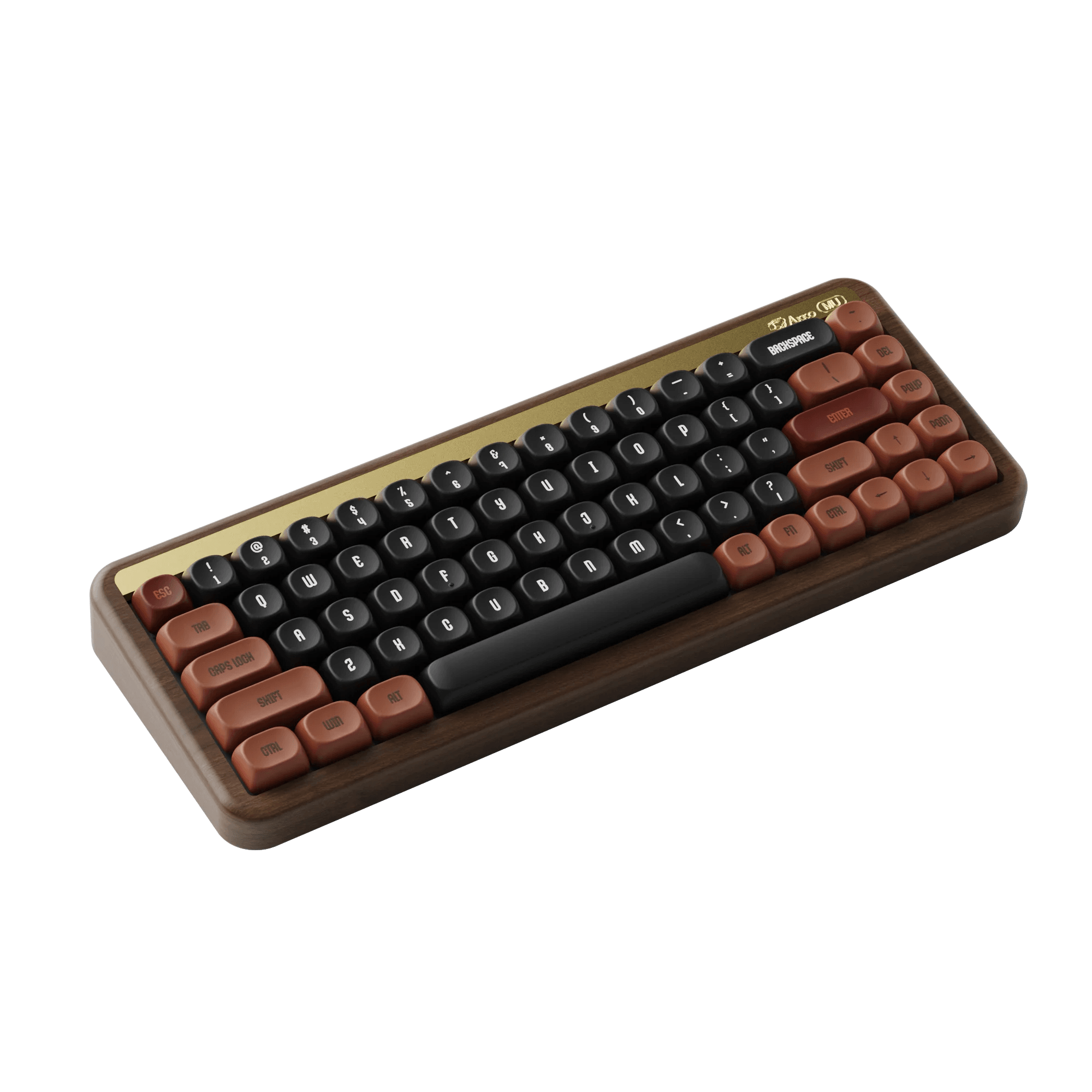 Akko Autumn Wooden Mechanical Keyboard MOA Profile RGB Hot - TKINGS