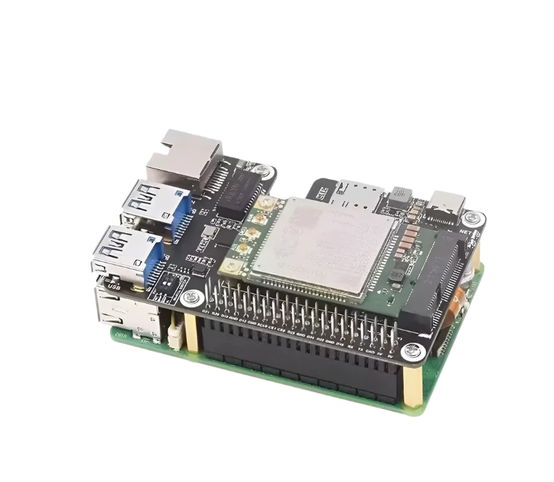 Raspberry Pi 5 PCIE to 4G SIM card Internet communication module - TKINGS