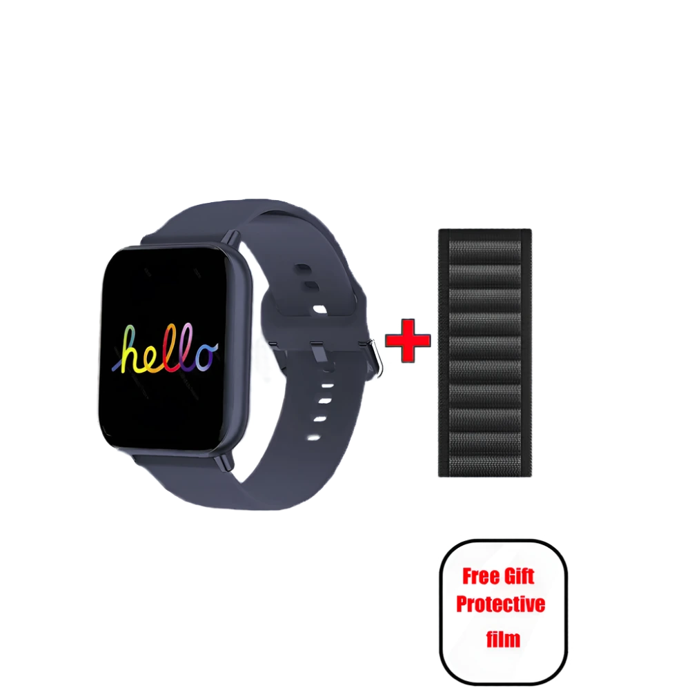 New Hello 3 Mini Smart Watch for Women 1.75inch Bluetooth Call - TKINGS
