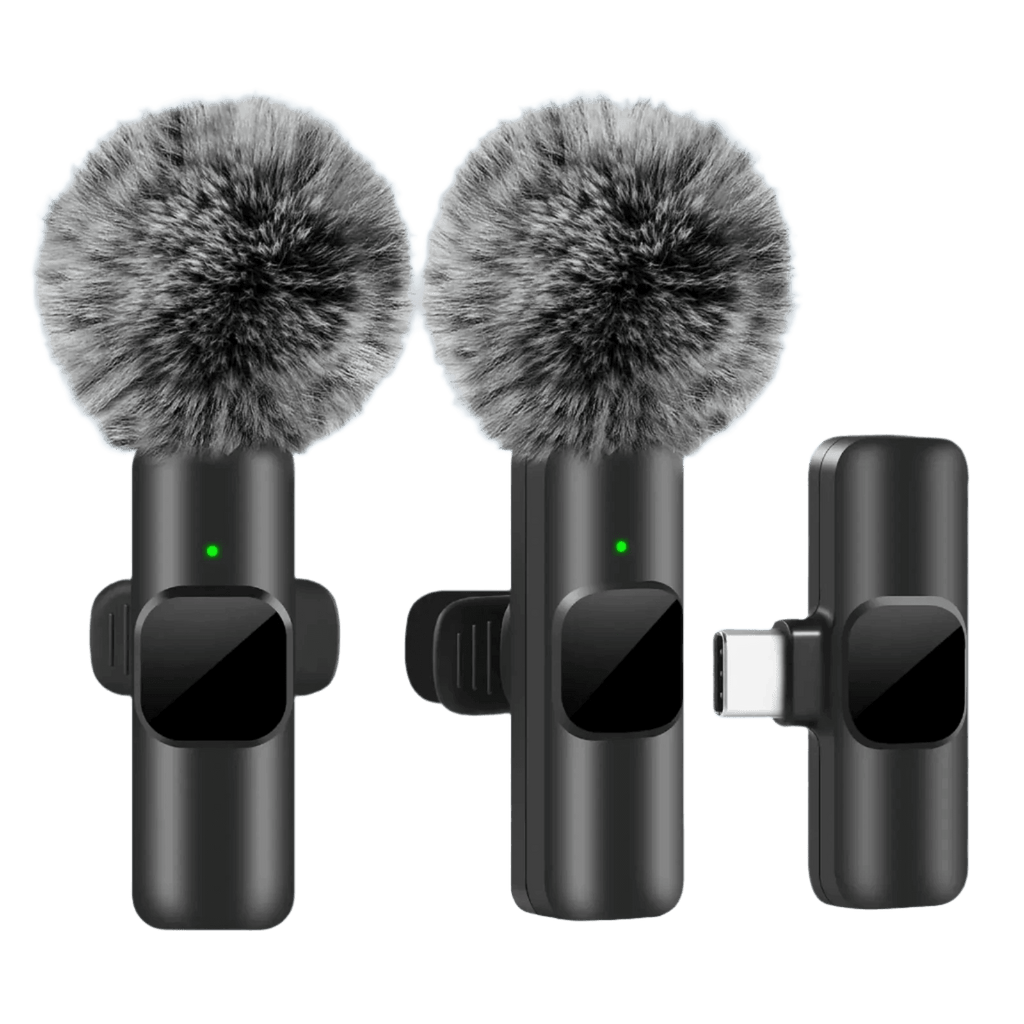 Wireless Lavalier Microphone Audio Video Recording Mini Mic - TKINGS