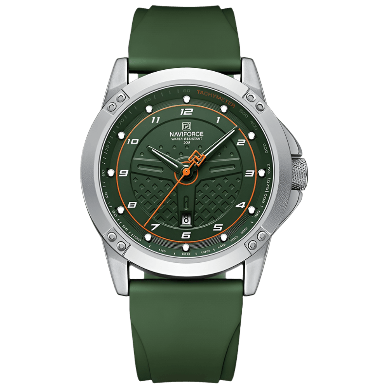 NAVIFORCE Watch Silicone Band Military Sports Waterproof Quartz - TKINGS