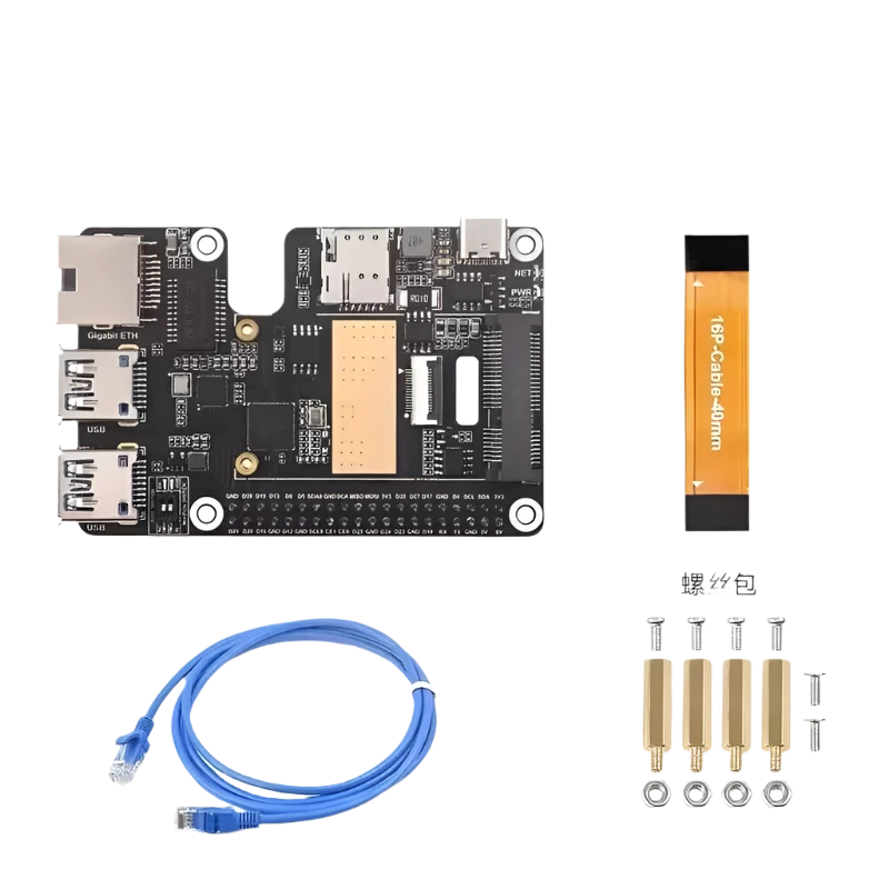 Raspberry Pi 5 PCIE to 4G SIM card Internet communication module - TKINGS