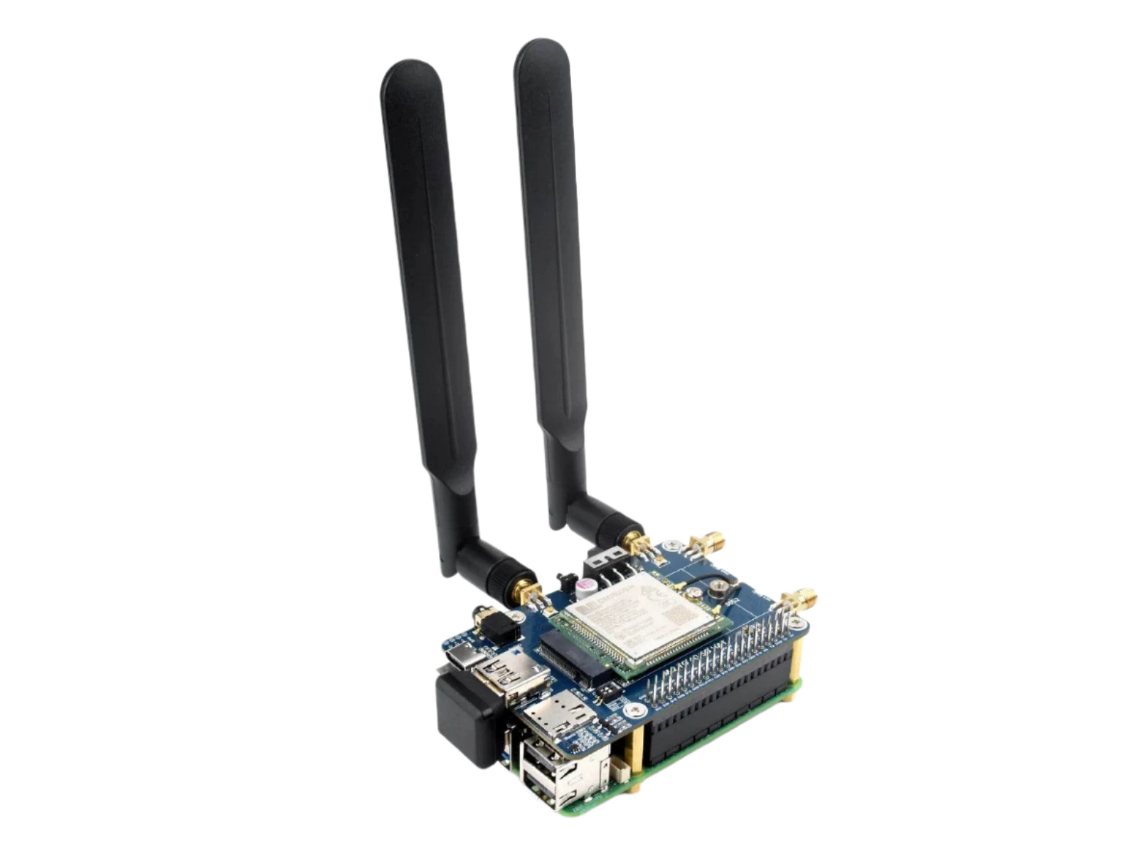 Waveshare SIM7600G-H M.2 4G HAT for Raspberry Pi LTE, LTE CAT4 - TKINGS