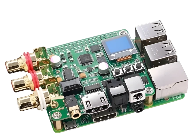 Raspberry PI Digital Audio Decoding Board HIFI DAC Coaxial Fiber I2S 3B 4B - TKINGS