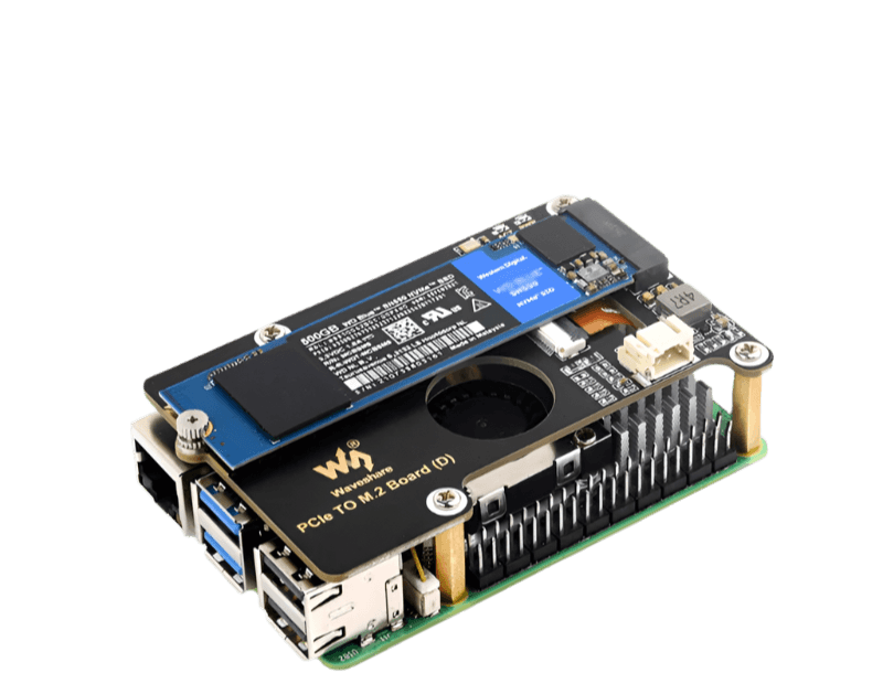 Raspberry Pi 5 PCIe to M.2 NVME Kit 4G 8G 16GB RAM - TKINGS