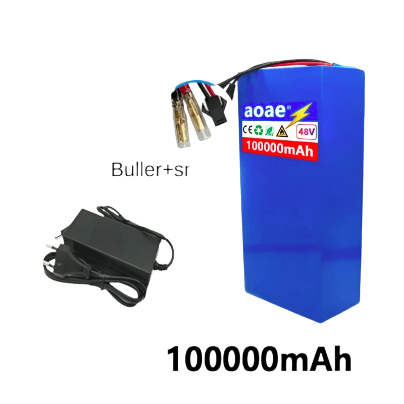 Original 48V 100Ah 13s6p Lithium Battery Pack 48v 100000mAh 2000W - TKINGS