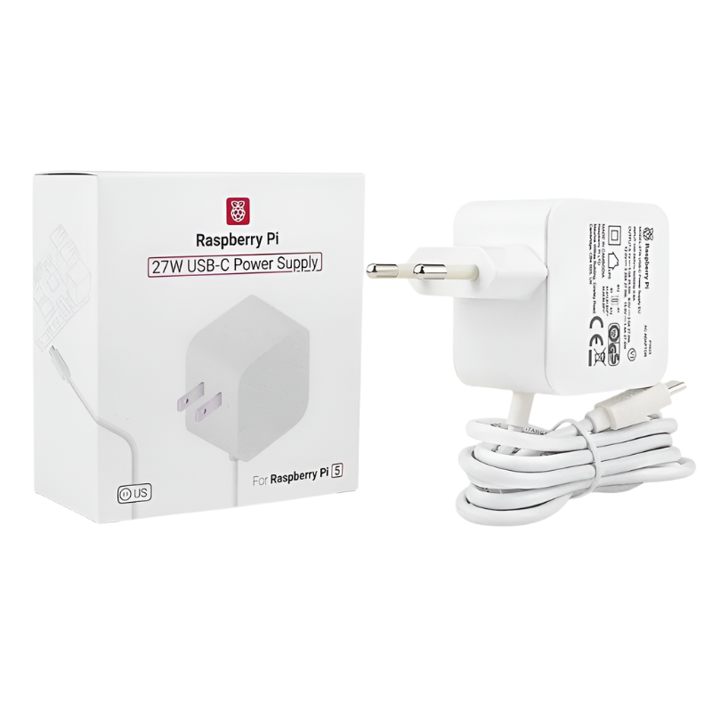 Official Raspberry Pi 27W USB-C Power Supply 5.1V 5A - TKINGS