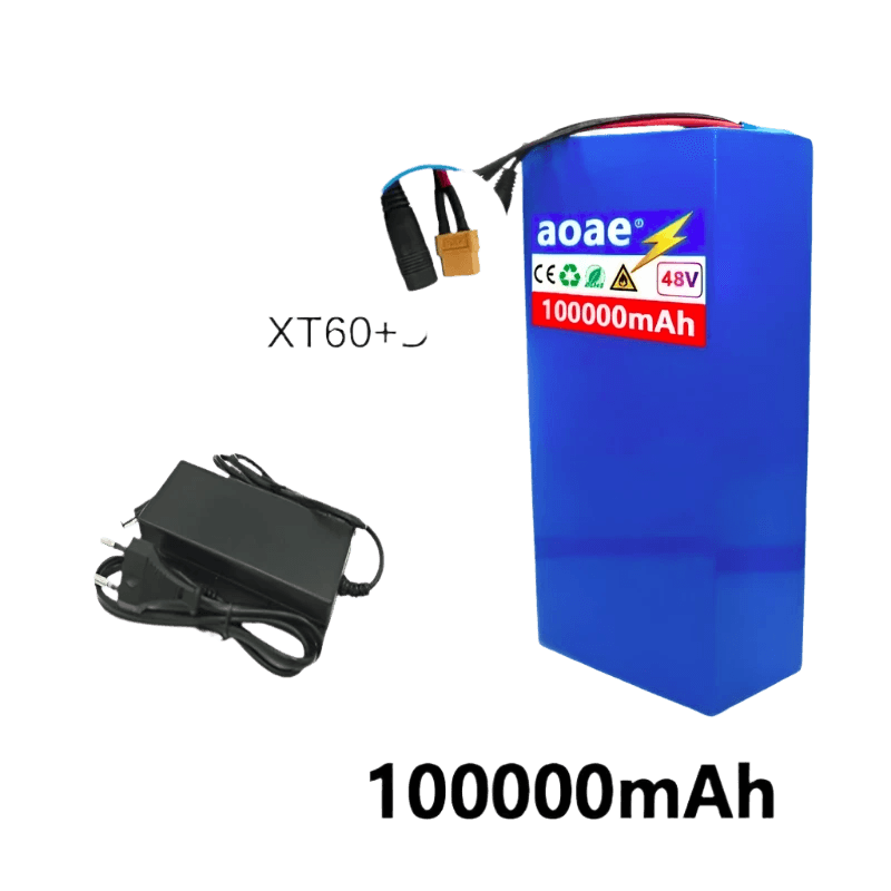 Original 48V 100Ah 13s6p Lithium Battery Pack 48v 100000mAh 2000W - TKINGS