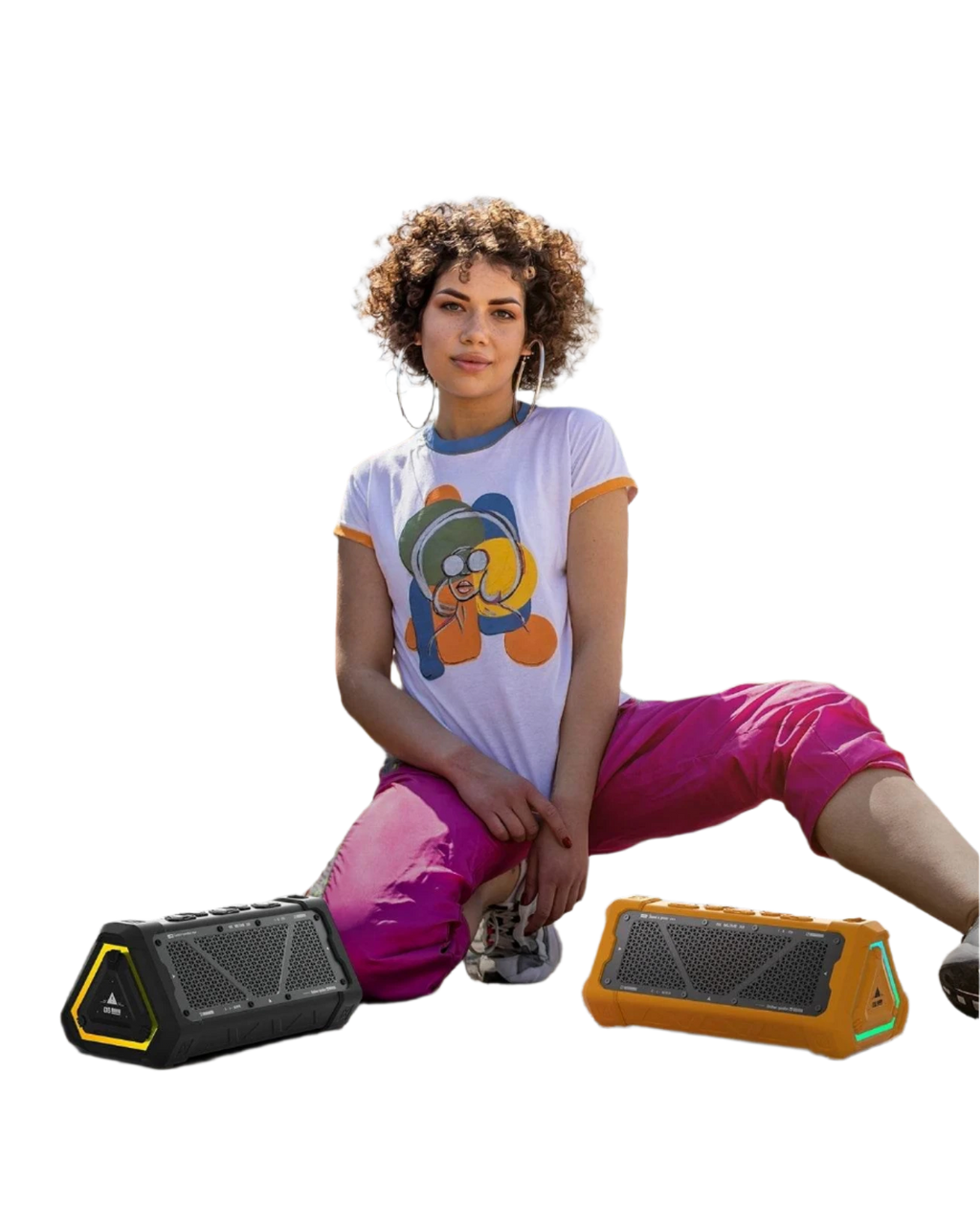 MLOVE P3 Outdoor Bluetooth Speaker, 40W Output Power - TKINGS