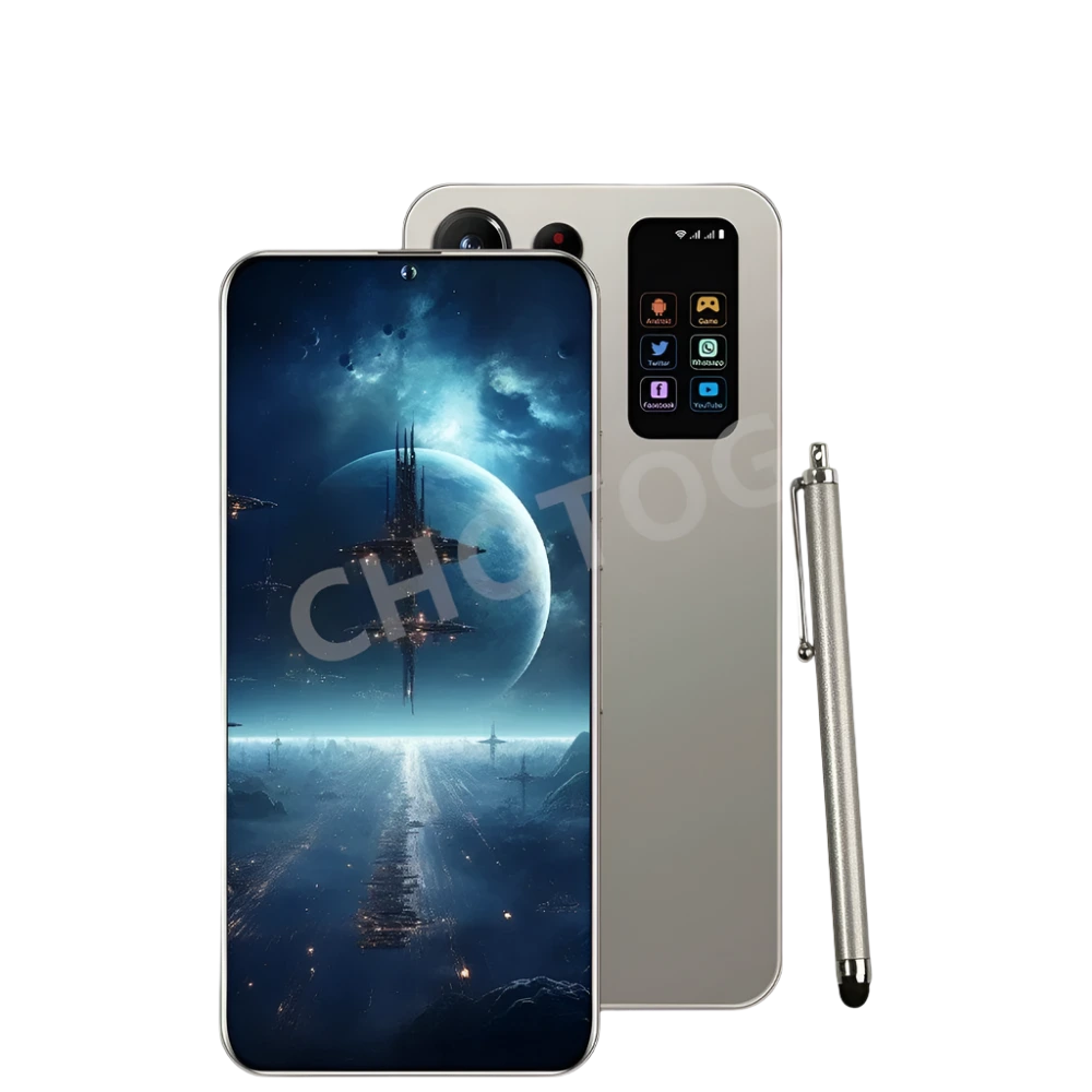 S+ 25 Ultra Global Version Original 7.3HD Mobile Phones 4G 5G Dual Sim - TKINGS