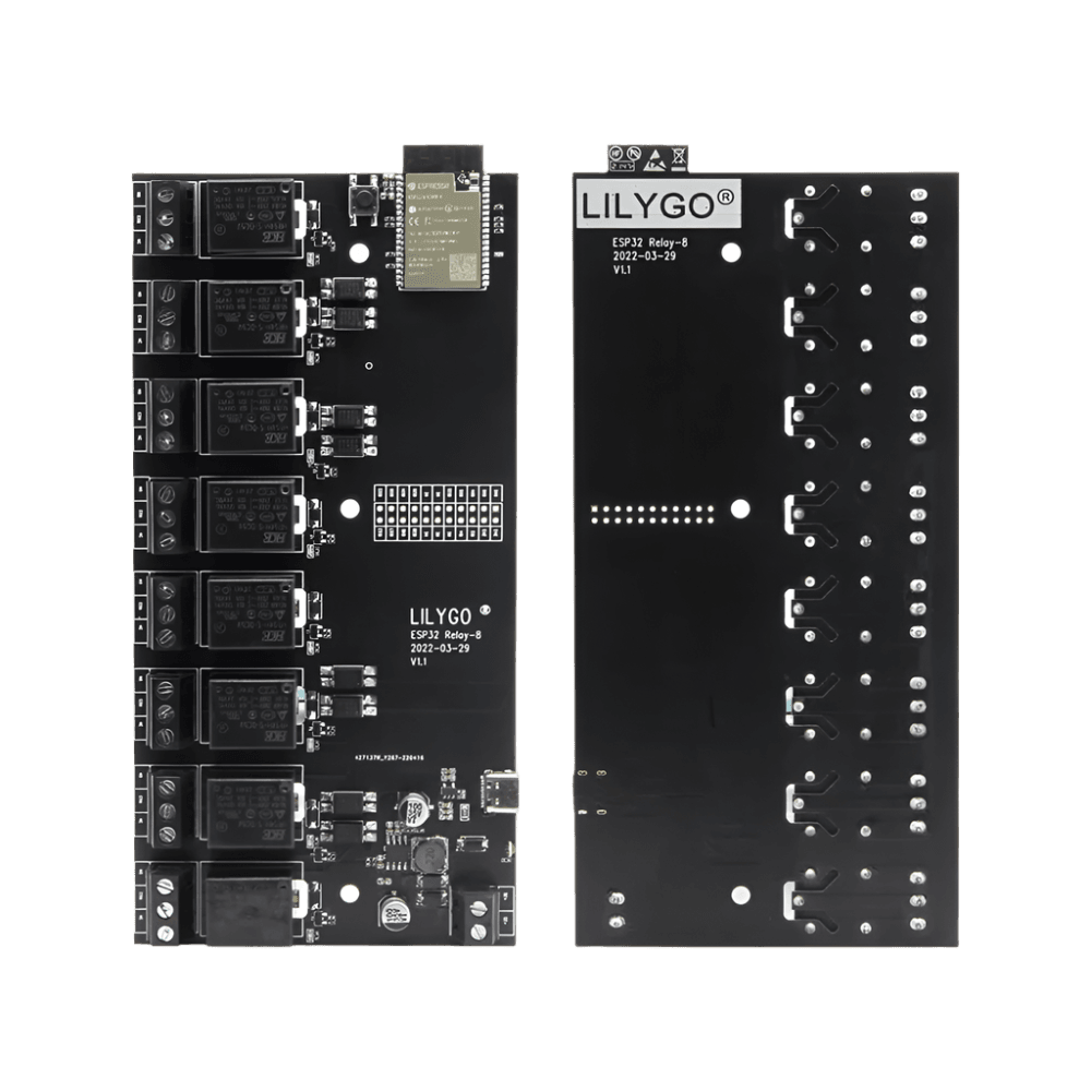 LILYGO® T-Relay 5V 8 Channel Relay Module ESP32 Wireless - TKINGS