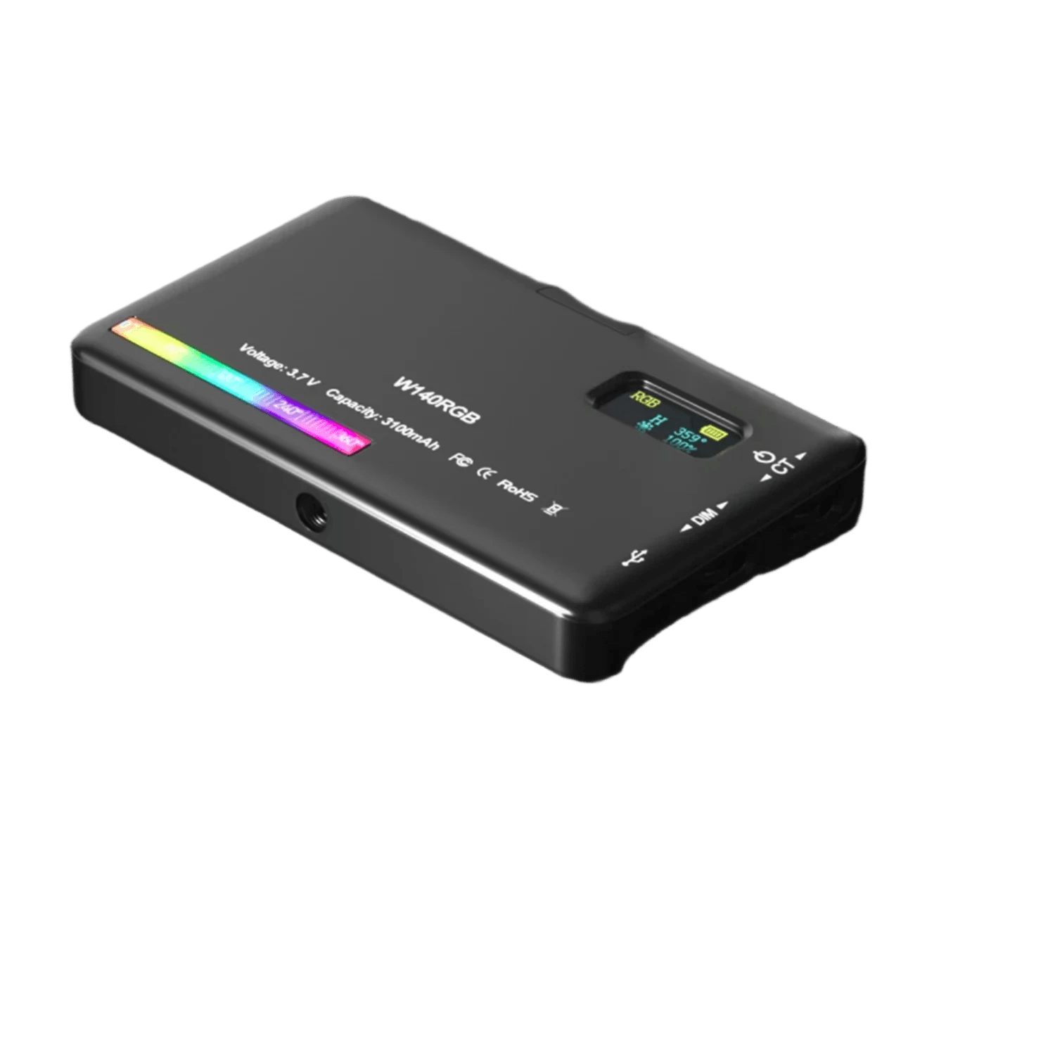 RGB Video Light 2500-9000K LED Camera Light 3100mAh - TKINGS