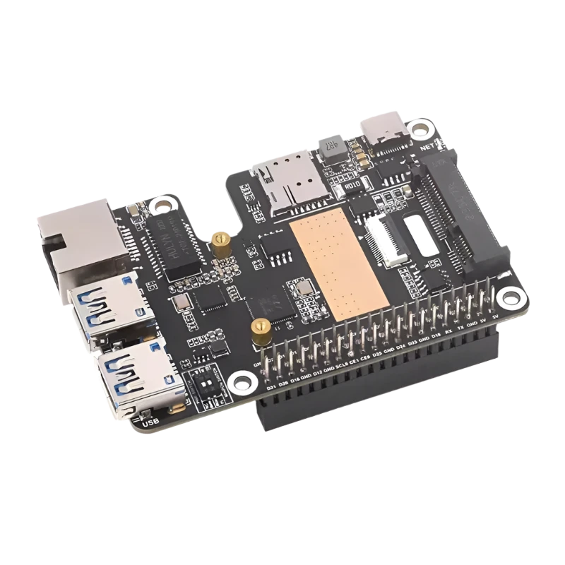 Raspberry Pi 5 PCIe to 4G LTE Module - SIM Card Internet Adapter - TKINGS