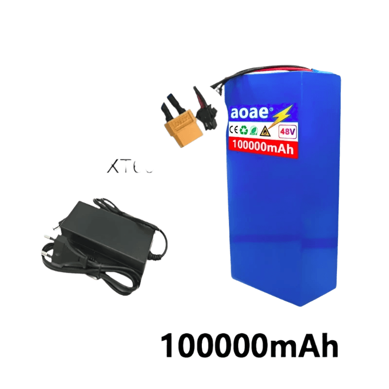 Original 48V 100Ah 13s6p Lithium Battery Pack 48v 100000mAh 2000W - TKINGS