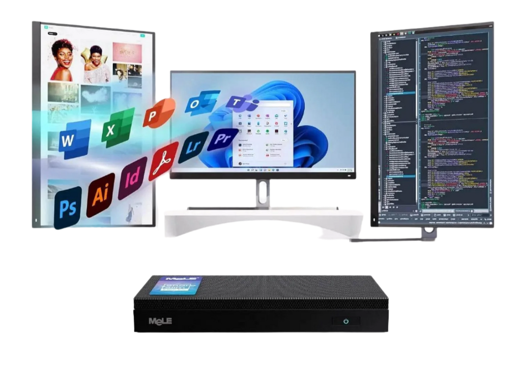 PC 16GB 512GB HDMI USB-C DisplayPort 1.4 WiFi5 BT5.1 Quieter 4C - TKINGS