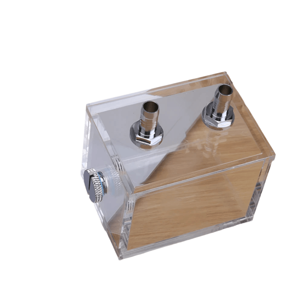 200ml Clear Water Tank Reservoir with 2 Tube Connectors - TKINGS