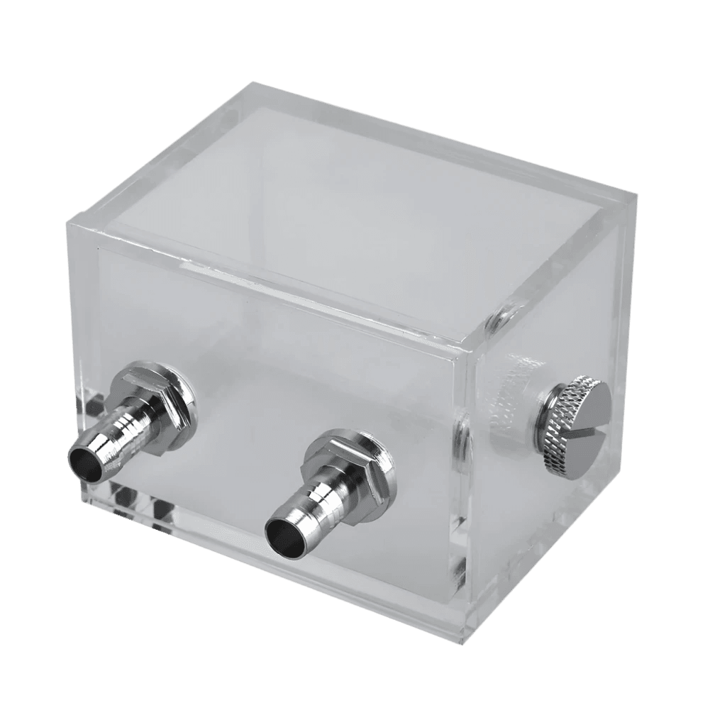 200ml Clear Water Tank Reservoir with 2 Tube Connectors - TKINGS