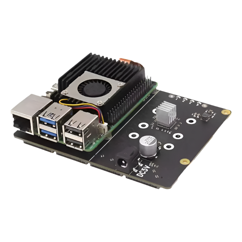 Expansion Board HAT X1011 Pi5 Four-Times 2280/2260/2242/2230 - TKINGS