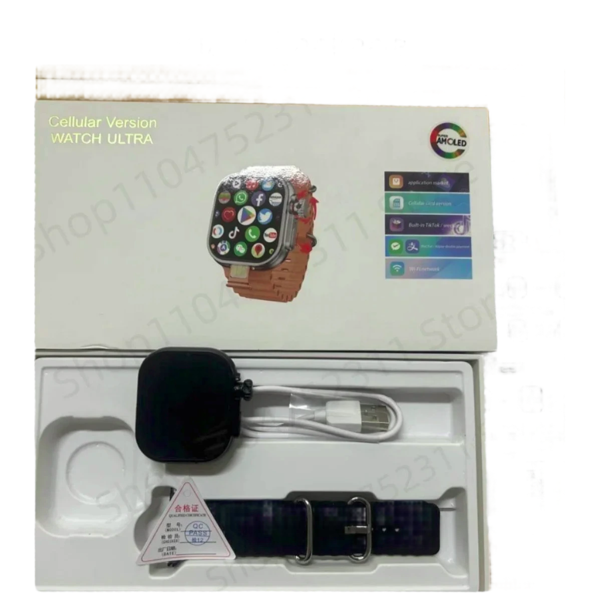 S10 Ultra Smartwatch 5G Amoled HD Display - TKINGS