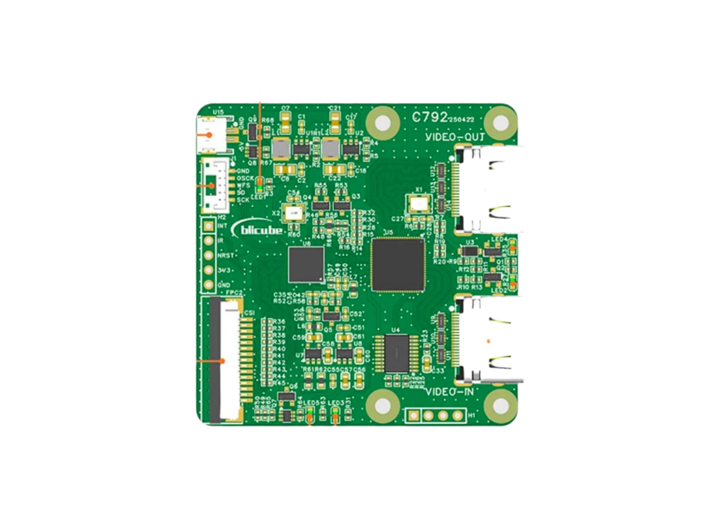 C792 HDMI-compatible to CSI & I2C Module 4K@60Hz Loop Out - TKINGS