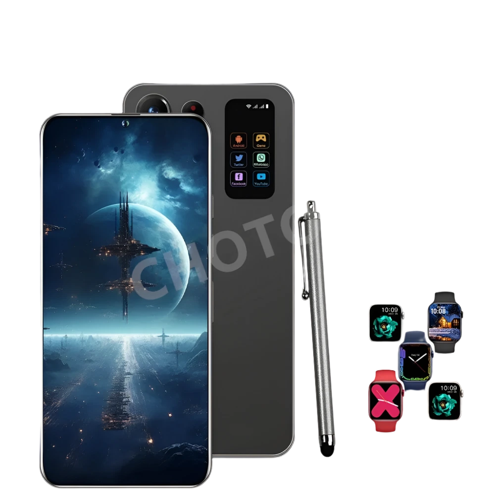 S+ 25 Ultra Global Version Original 7.3HD Mobile Phones 4G 5G Dual Sim - TKINGS