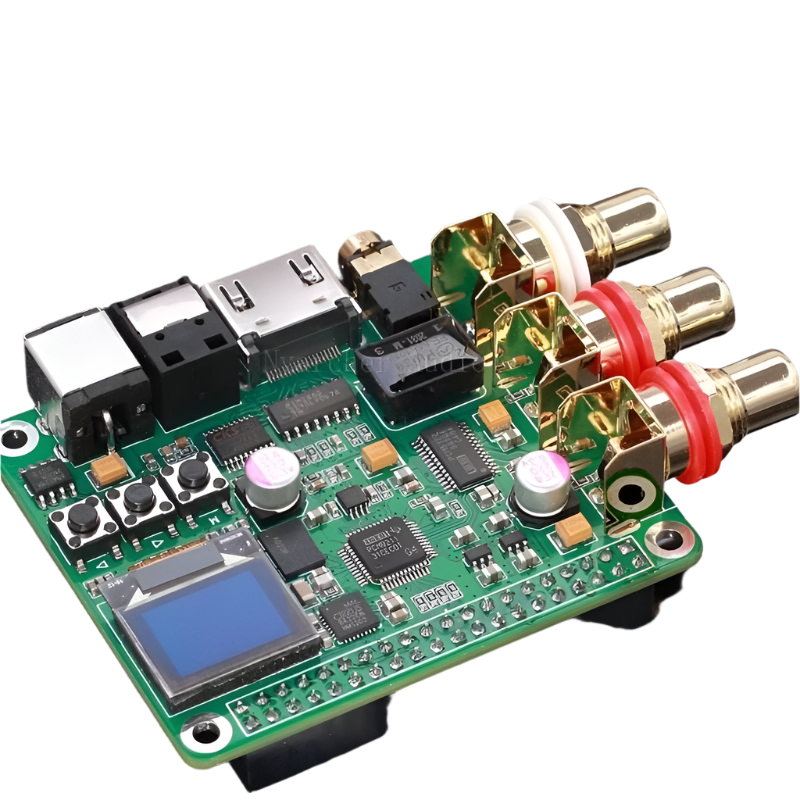 HIFI DAC Decoder Coaxial Fiber Optic I2S Digital Sound Card 384KHz 32Bit - TKINGS