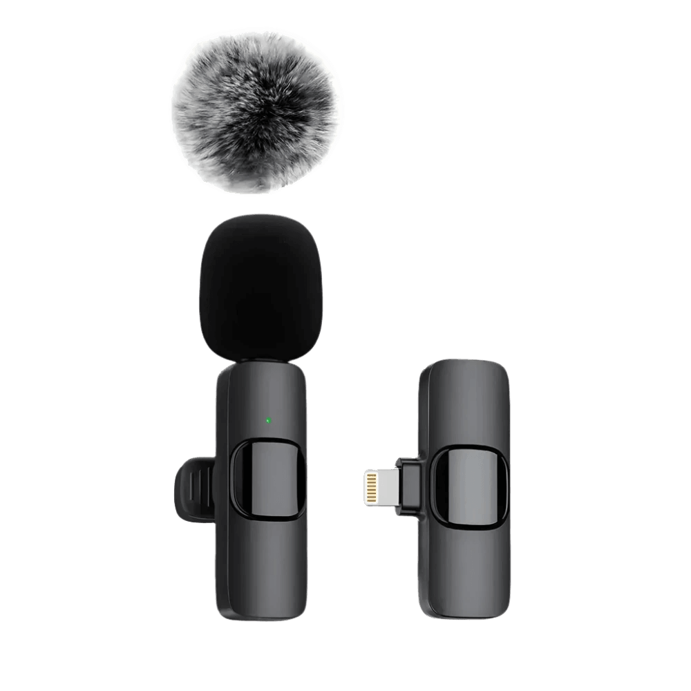 Wireless Lavalier Microphone Audio Video Recording Mini Mic - TKINGS