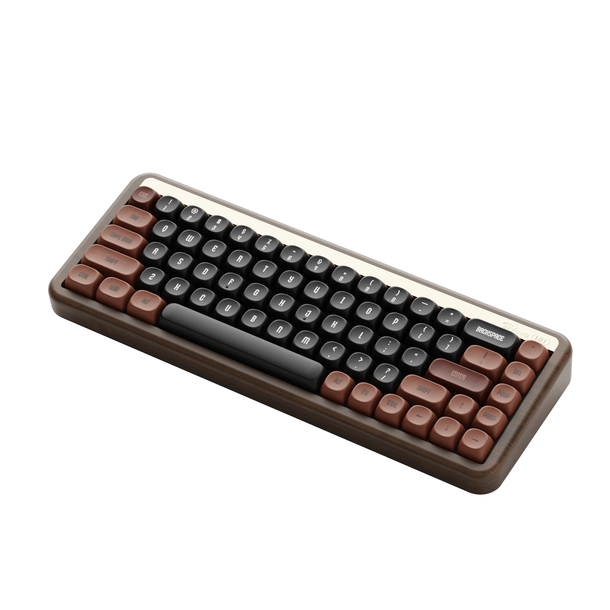 Akko Autumn Wooden Mechanical Keyboard MOA Profile RGB Hot - TKINGS