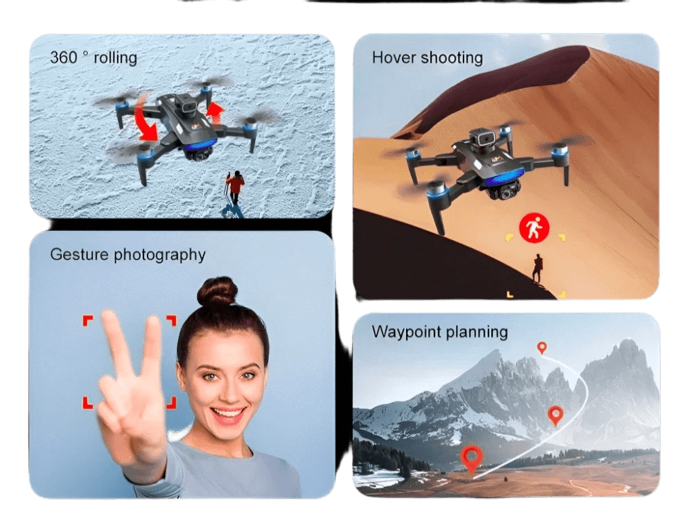 Xiaomi MIJIA M6 Drone Professional 8K Camera Dron 5G WIFI FPV UAV - TKINGS