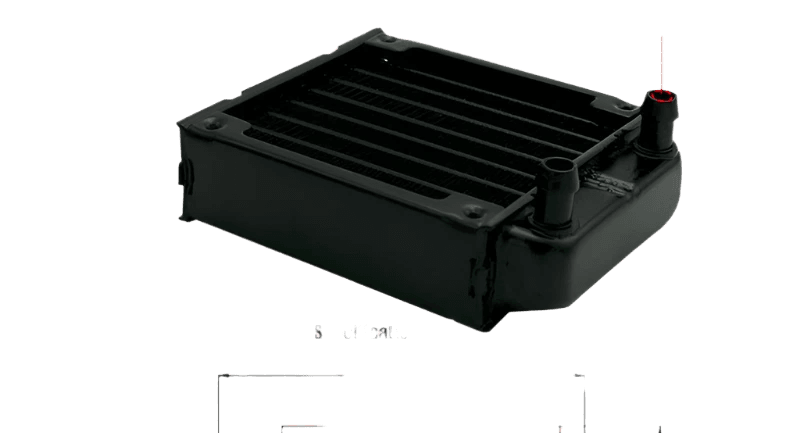 PC Water Cooling Radiator Aluminum For CPU GPU RAM - TKINGS
