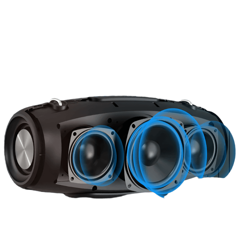 Zealot S67 Wireless Speaker WithShoulder Strap,Outdoor,Waterproof,Portable Speaker with Loud Stero and Booming Bass,40H Playtime - TKINGS