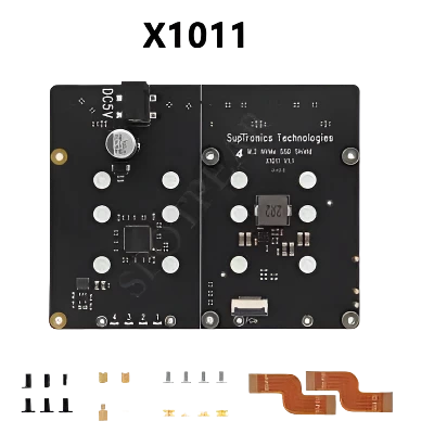 Expansion Board HAT X1011 Pi5 Four-Times 2280/2260/2242/2230 - TKINGS