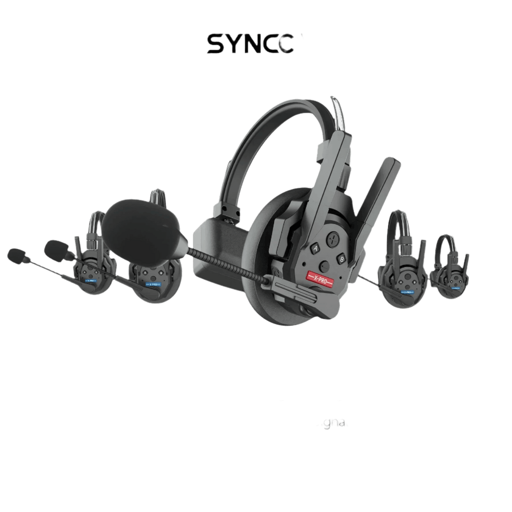 Synco Xtalk Pro X2 X5 Remote Headset Wireless Intercom System 2.4G - TKINGS