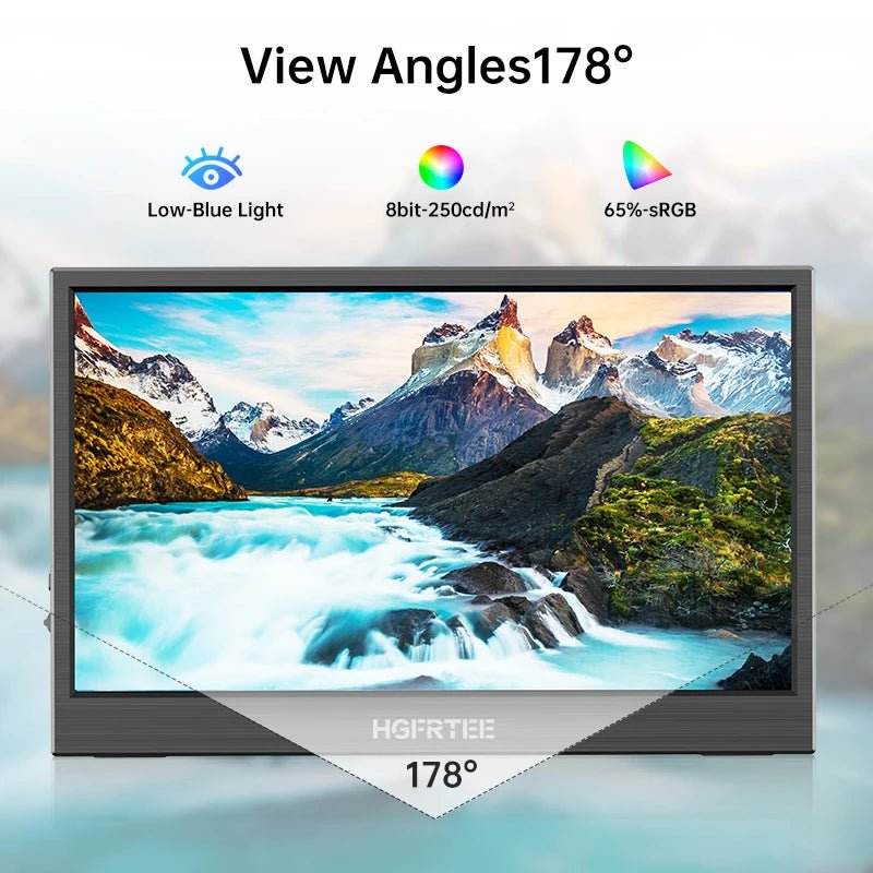 HGFRTEE 11.6 inch Portable Monitor 768P Display Laptop Screen - TKINGS