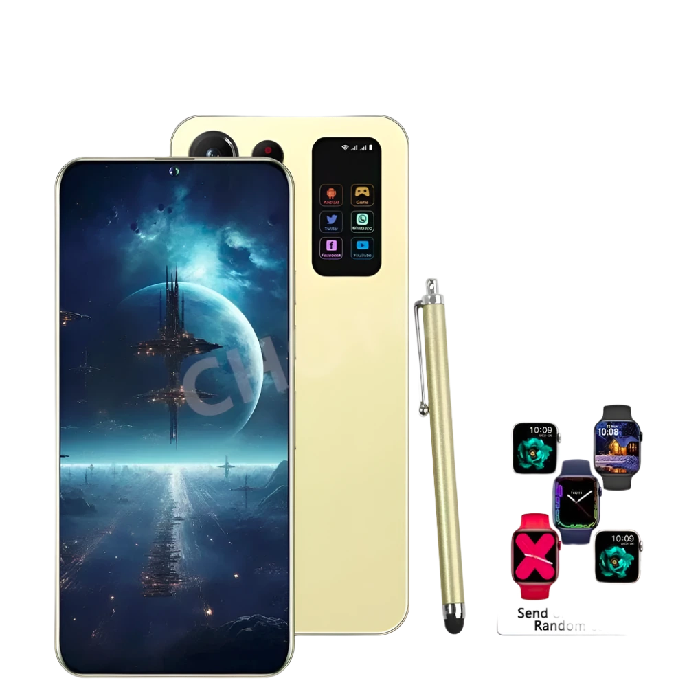 S+ 25 Ultra Global Version Original 7.3HD Mobile Phones 4G 5G Dual Sim - TKINGS