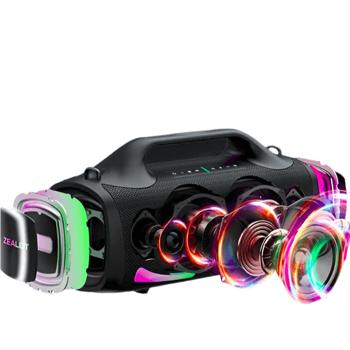 Zealot S79 100W Wireless speaker, Outdoor Portable Subwoofer - TKINGS