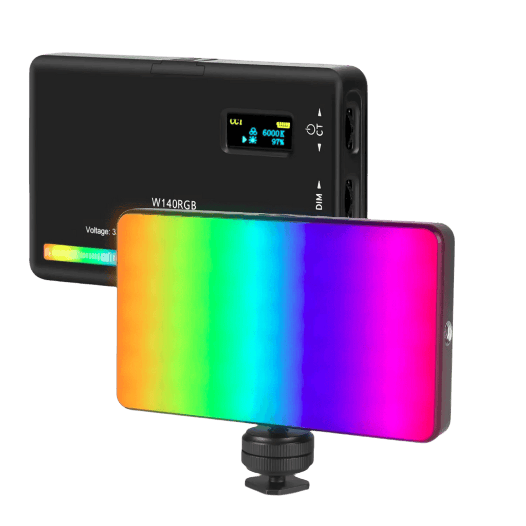 RGB Video Light 2500-9000K LED Camera Light 3100mAh - TKINGS